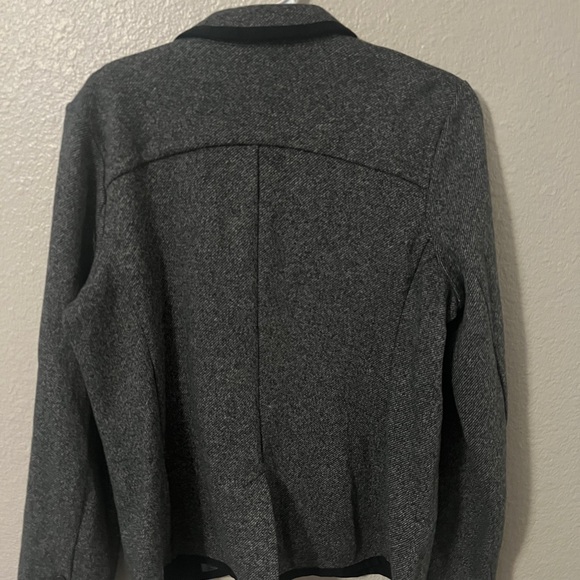 Gray Lands End Women's Blazer 16 - Picture 2 of 6